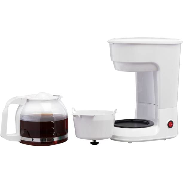 White 12 Cup Drip Coffee Maker W258459