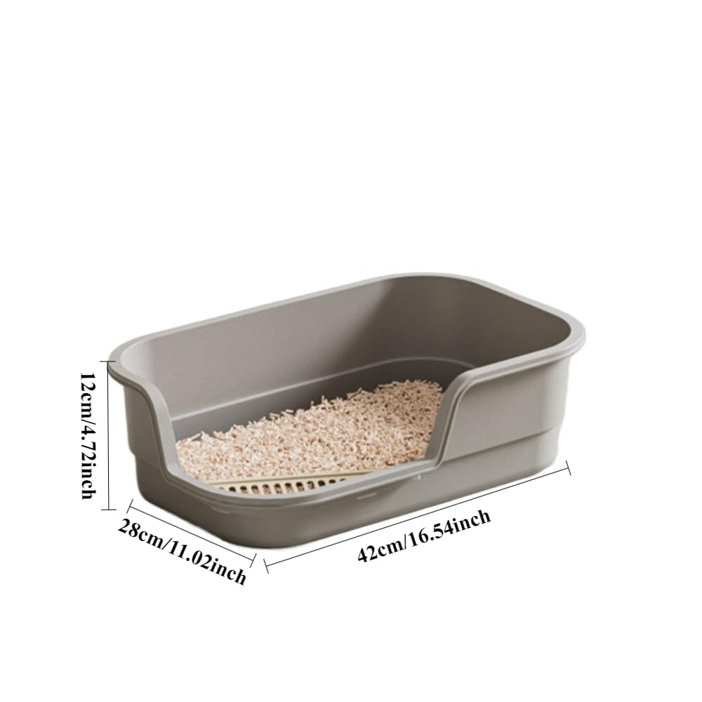 High Sides Low Entry Cat Litter Box X505487