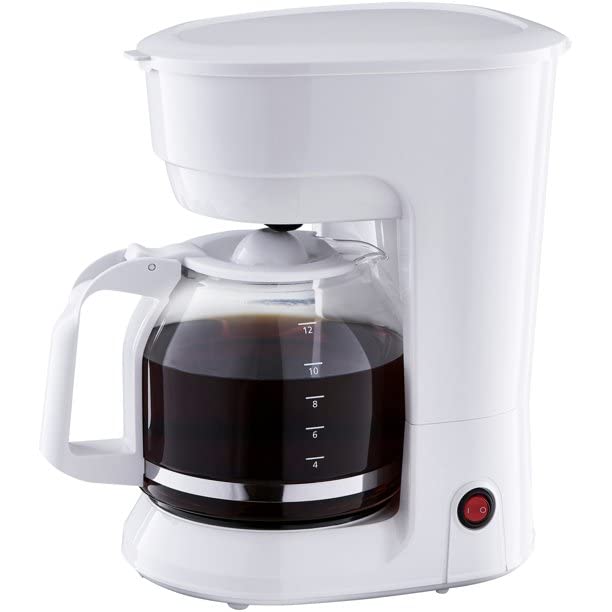 White 12 Cup Drip Coffee Maker W258459