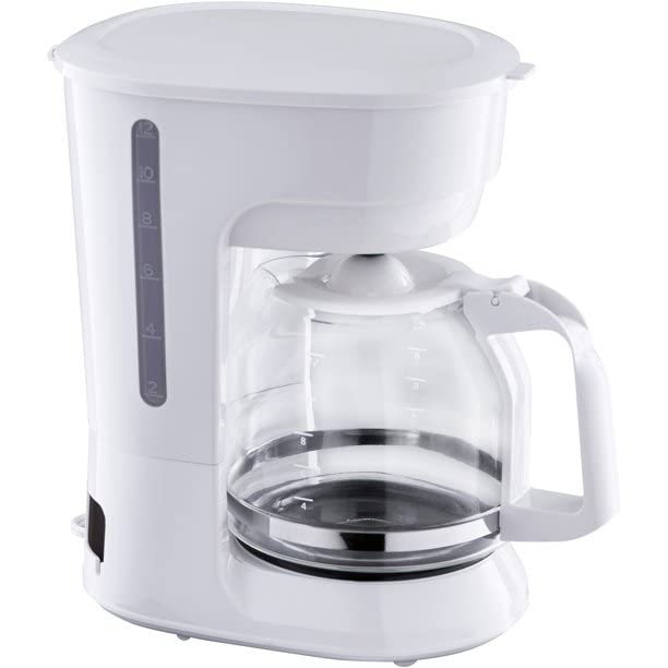 White 12 Cup Drip Coffee Maker W258459