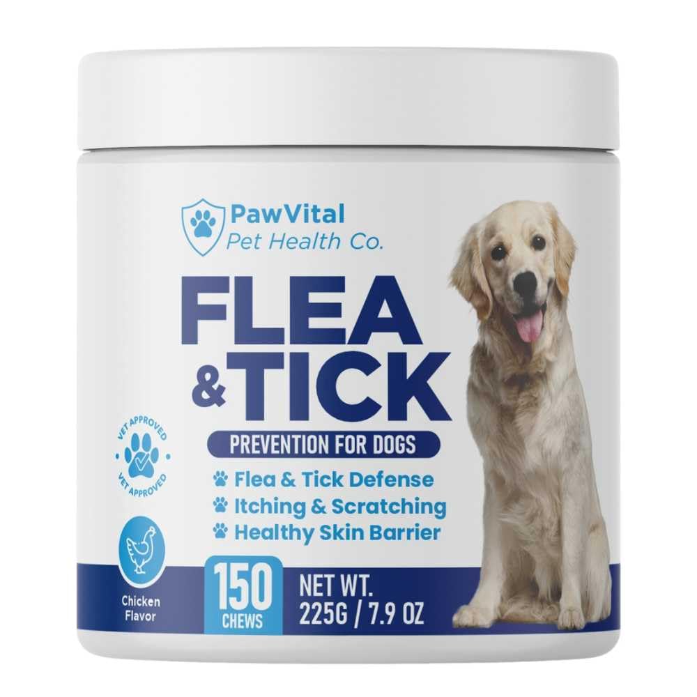 Flea and Tick Prevention for Dogs Chewables 150 Soft Chews Chicken Flavor K248