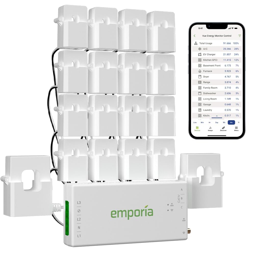 Home Energy Monitor and Electricity Usage Monitor B81804