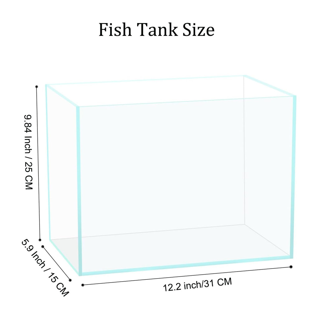 3 Gallon Glass Fish Tank H374797