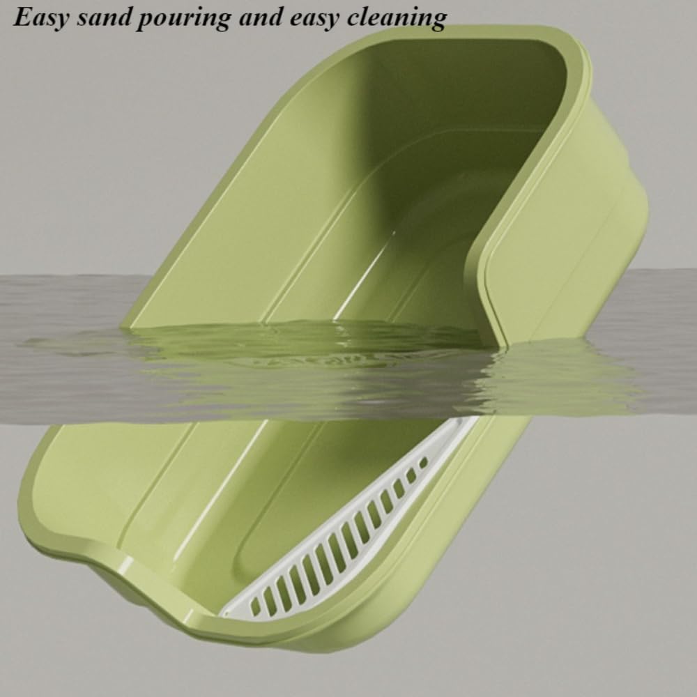 High Sides Low Entry Cat Litter Box X505487