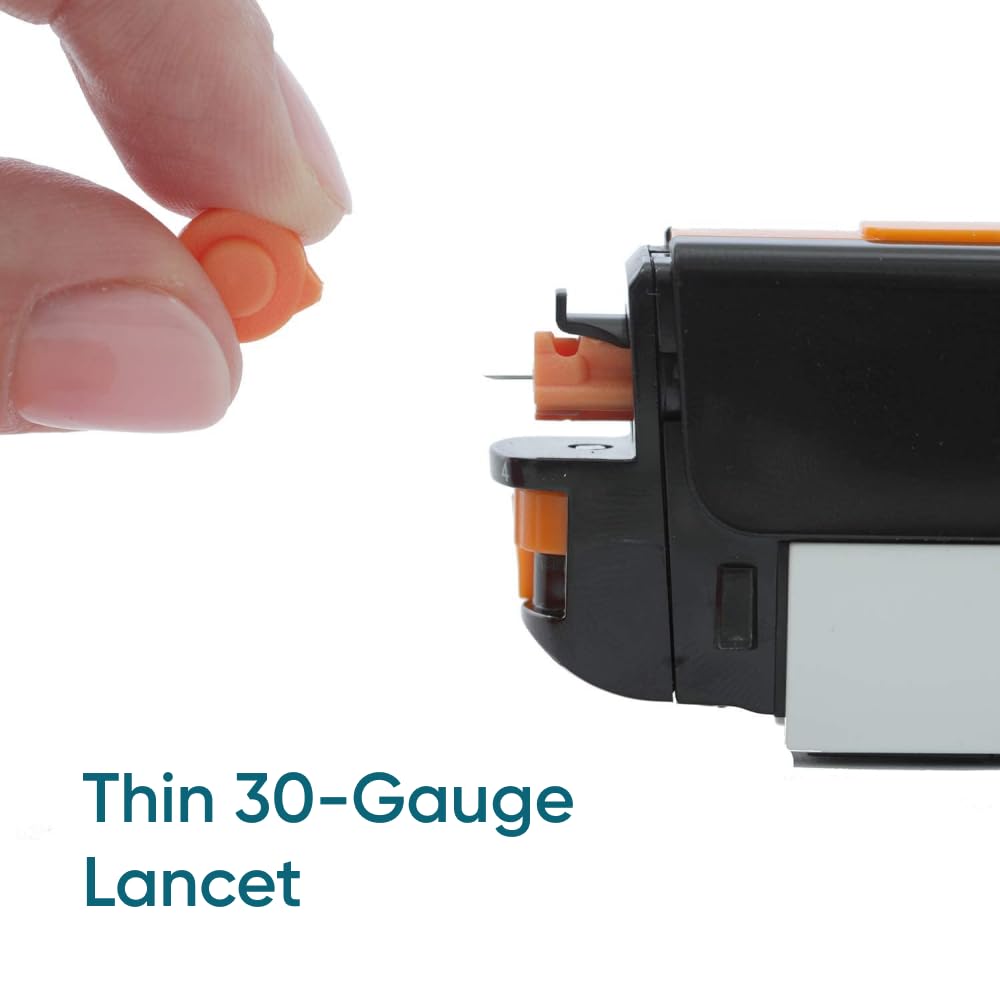 Black Diabetes Travel Case and 100 Sterile Lancets P570