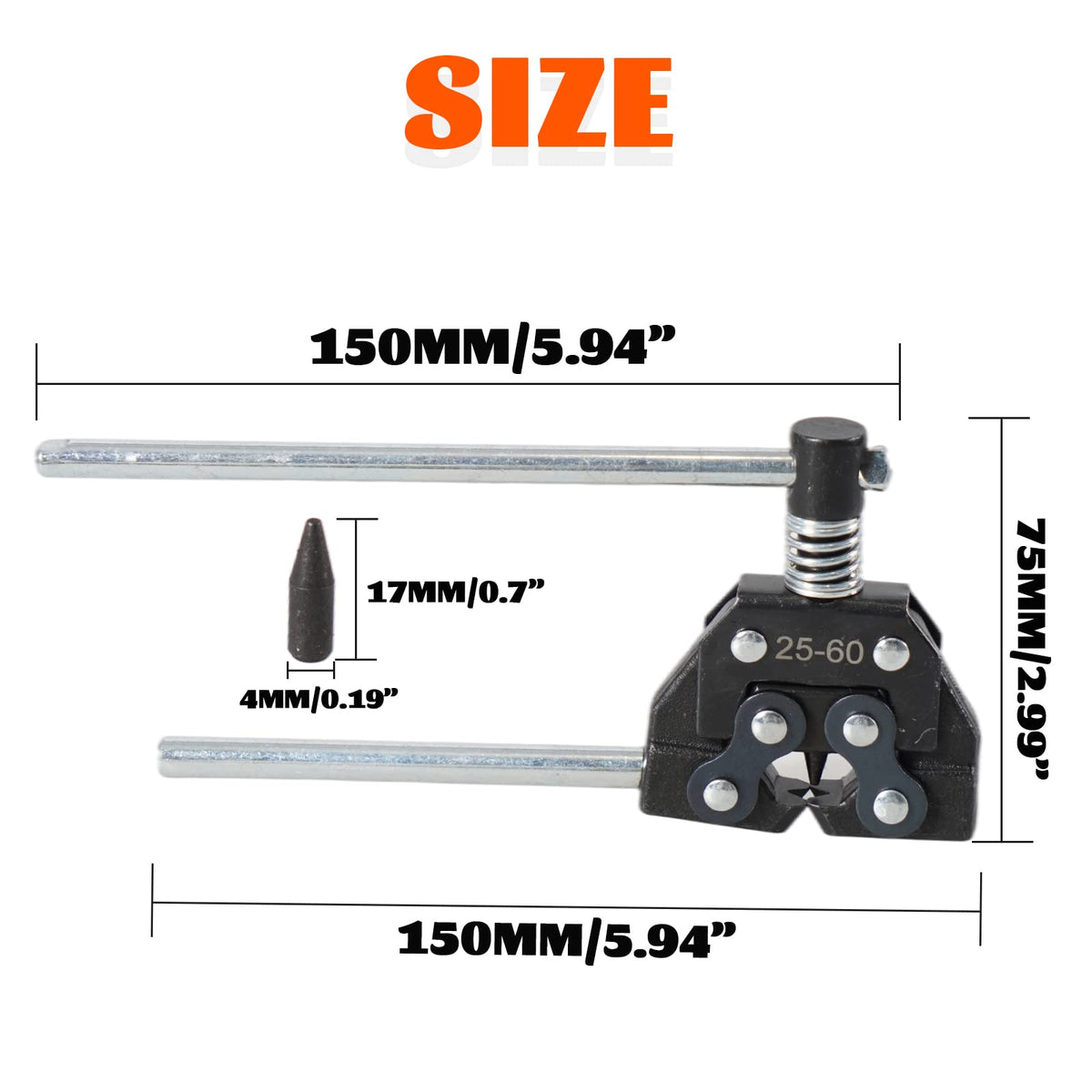 Roller Chain Breaker Cutter Tool Q2256