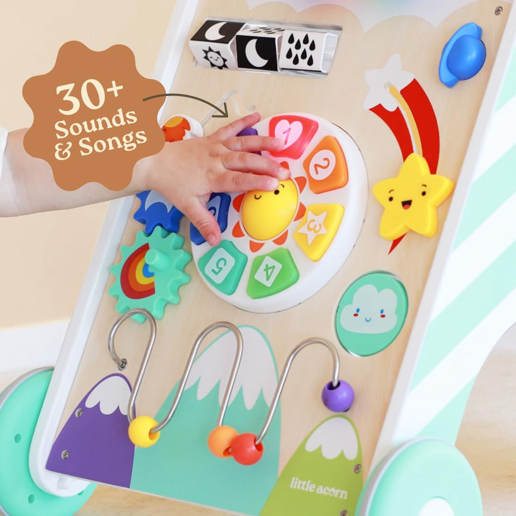 Wooden Baby Walker with Music & Lights K21689
