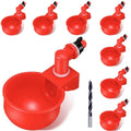 8 Pc Automatic Poultry Waterer Cups with Drill K2471