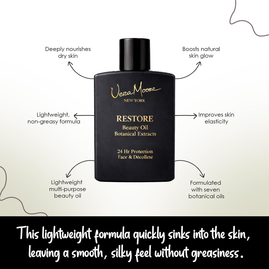 Face and Decollete Beauty Oil with Jojoba and Marula Oils, 1 oz C647491