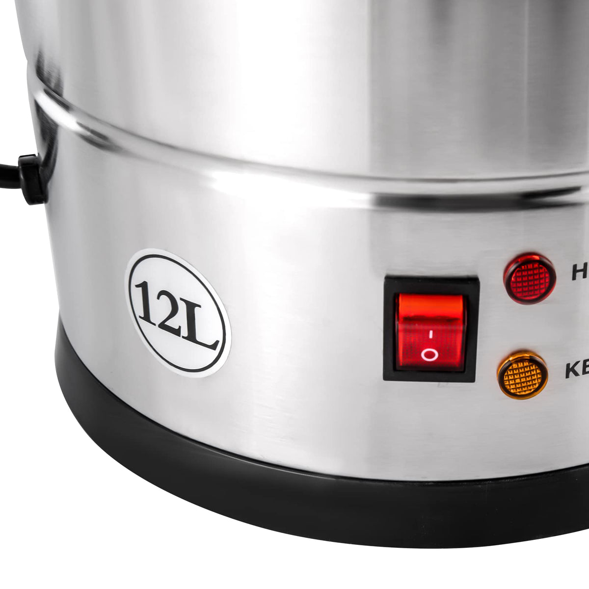 12L Stainless Steel Commercial Coffee Urn with Temp Control N78870