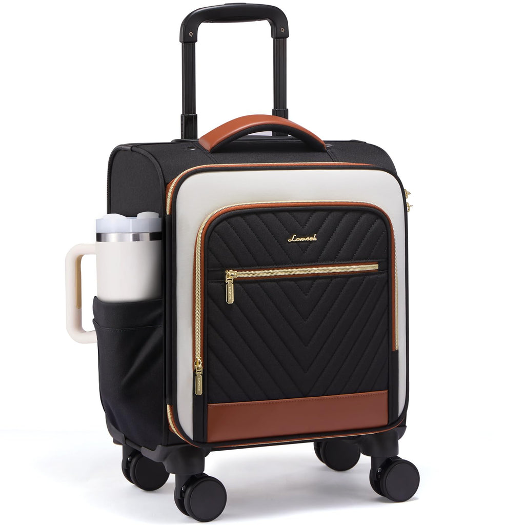 14 Inch Lightweight Spinner Carry On Suitcase with TSA Lock T8322