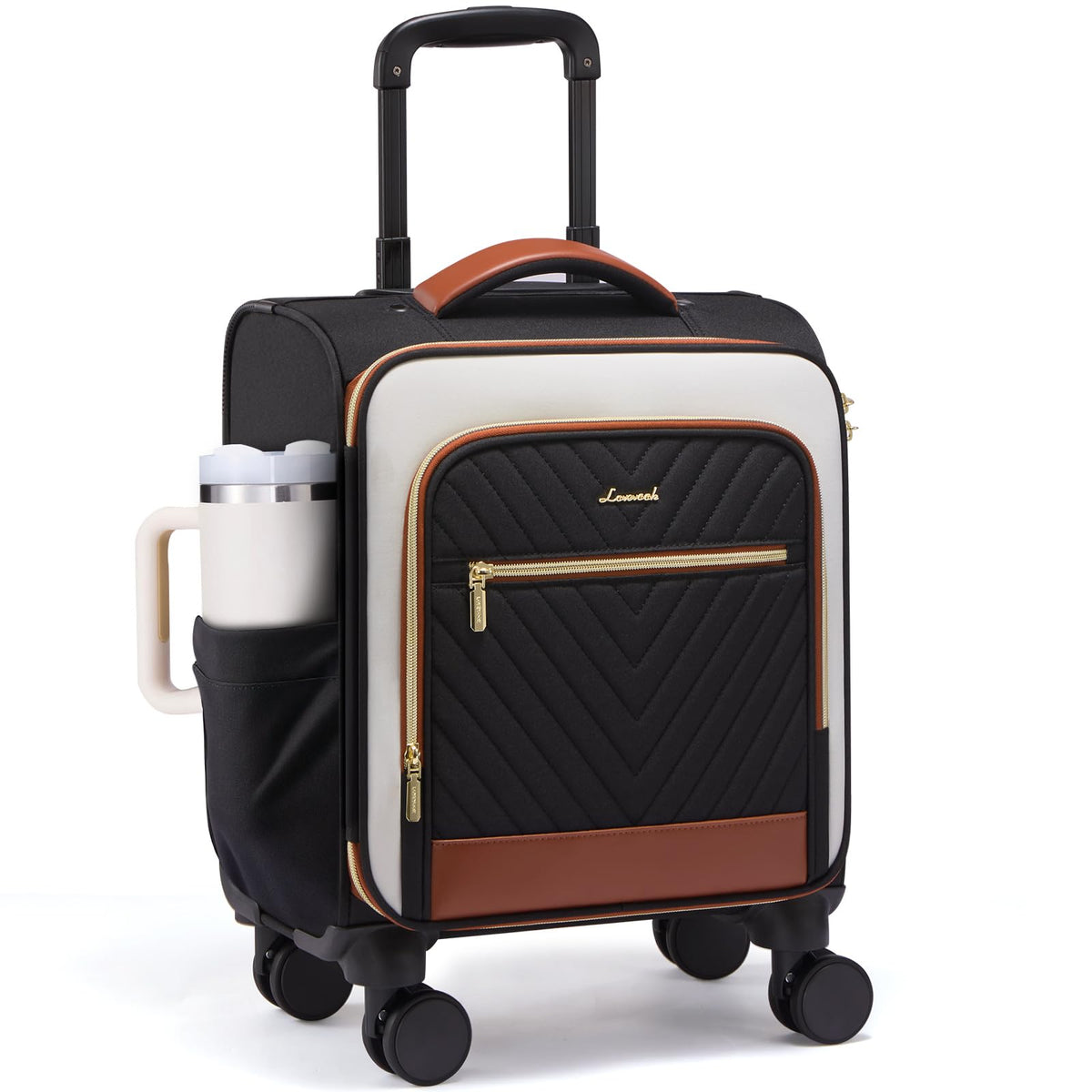 14 Inch Lightweight Spinner Carry On Suitcase with TSA Lock T8322