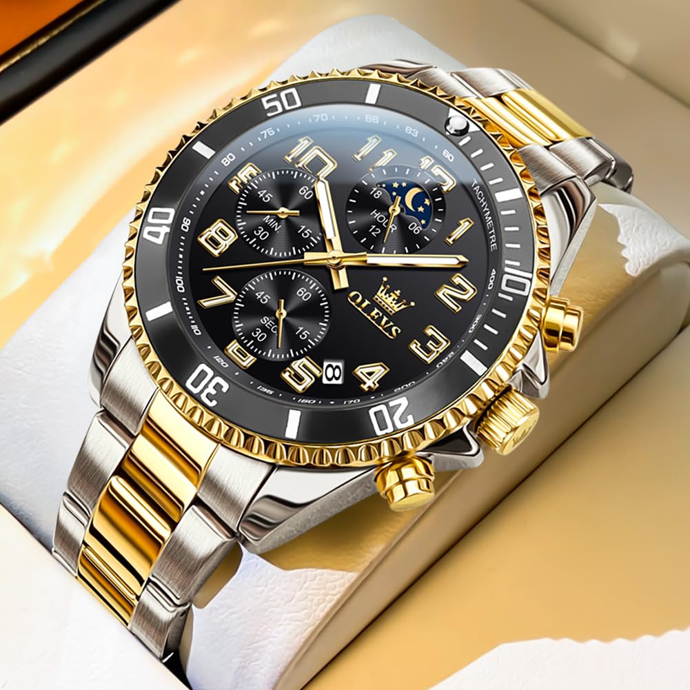 Mens Stainless Steel Waterproof Analog Watch M316