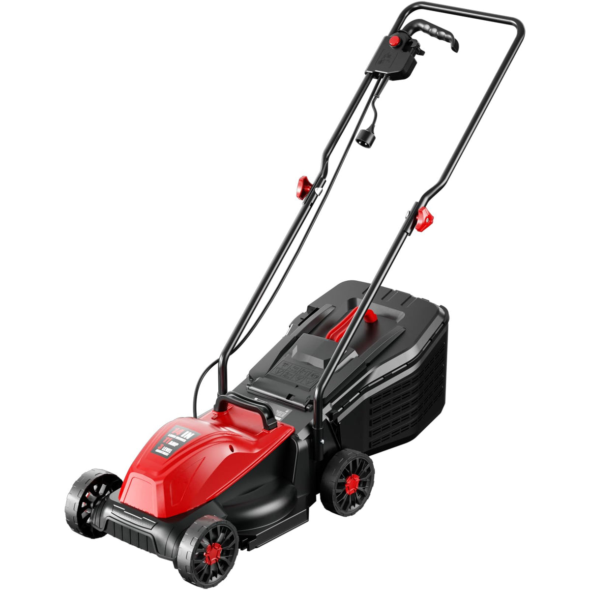 14" Corded Electric Lawn Mower with 3-Position Height Adjustment M500821