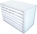 Aluminum Air Conditioner Fence Cover White 100*50*70cm N6464