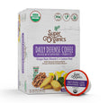 Organic Dark Roast Coffee K Cups with Superfoods and Probiotics, 10ct Single Serve Cups A621