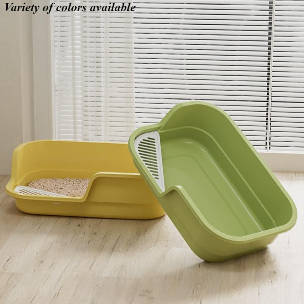 High Sides Low Entry Cat Litter Box X505487