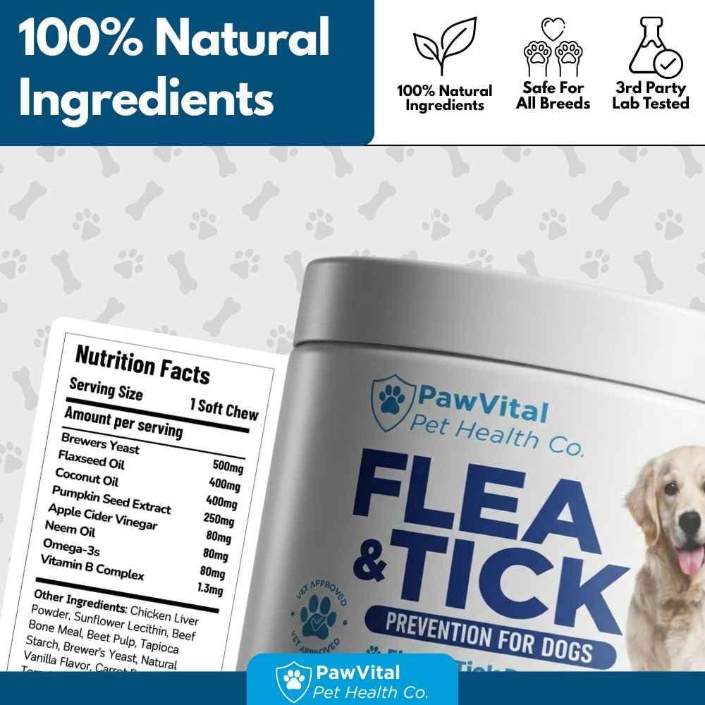 Flea and Tick Prevention for Dogs Chewables 150 Soft Chews Chicken Flavor K248