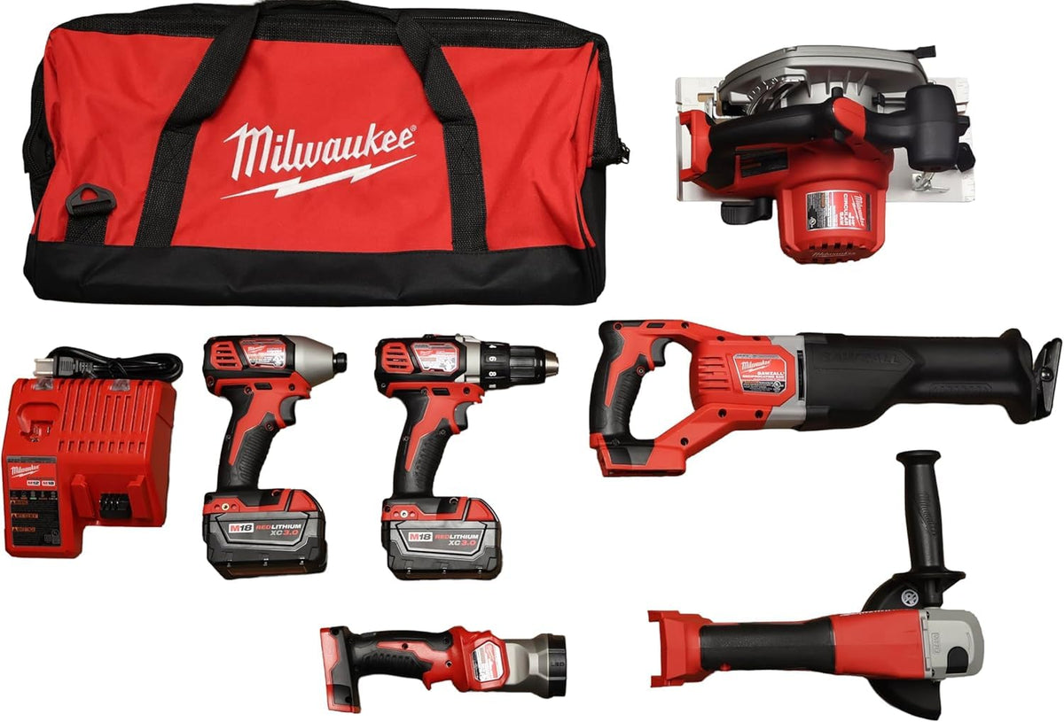 18-Volt Cordless Combo Kit (6-Tool) F7006