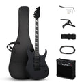 39" Matte Black Electric Guitar with 20Watt Amp Y641758