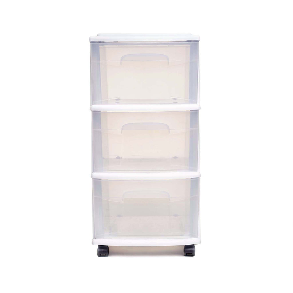 3-Drawer Cart White Y339