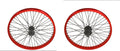 20 x 2.125 Alloy Front & Rear Bike Wheel Set O376982