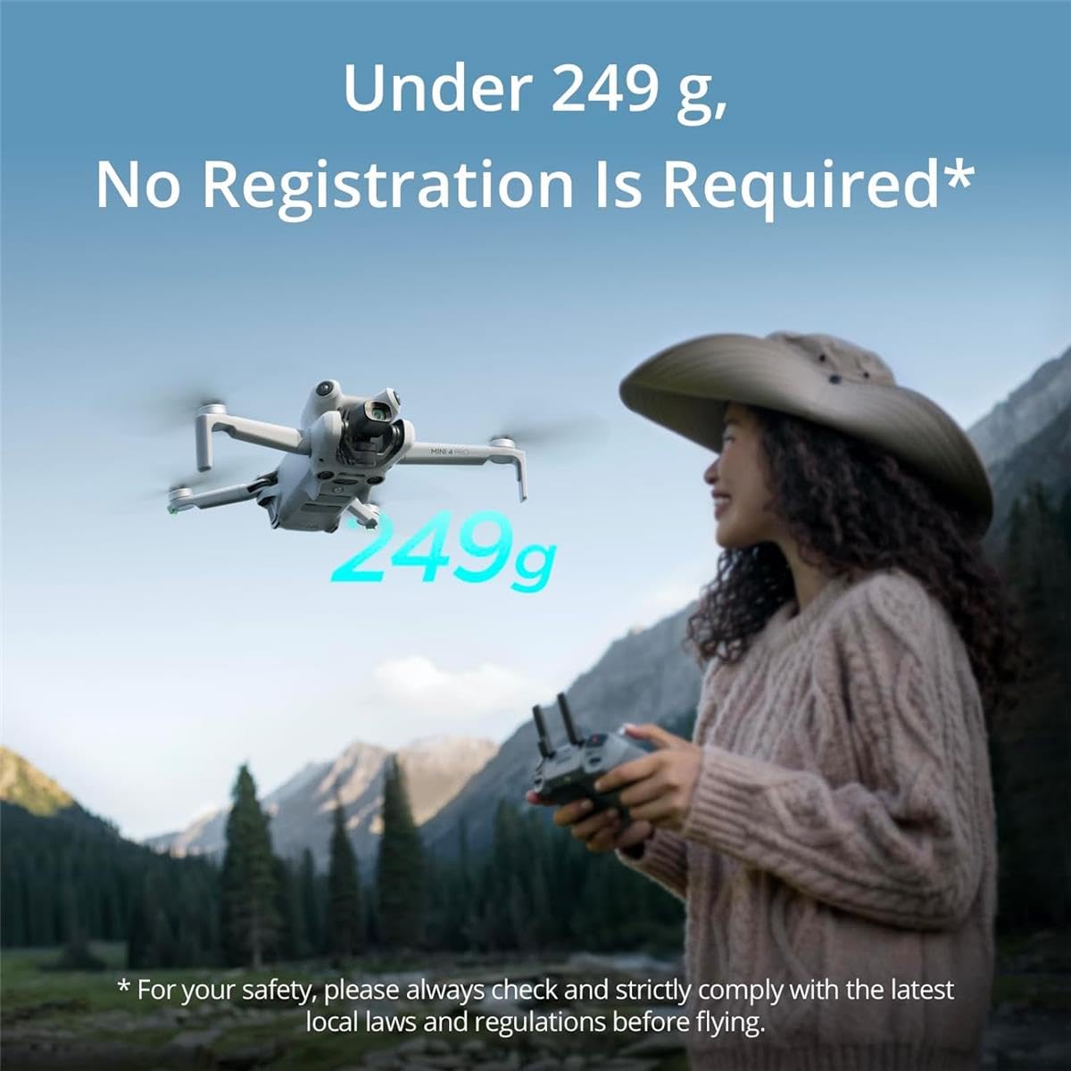 Folding Mini-Drone with 4K HDR Video Camera X42944