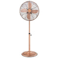 16-Inch Metal Pedestal Fan with Adjustable Height, 3 Speeds, Oscillation Q36447