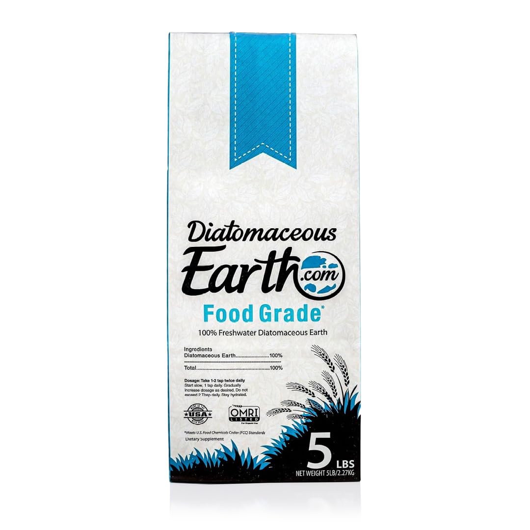 Food Grade Diatomaceous Earth 5lb Organic Powder Z2467