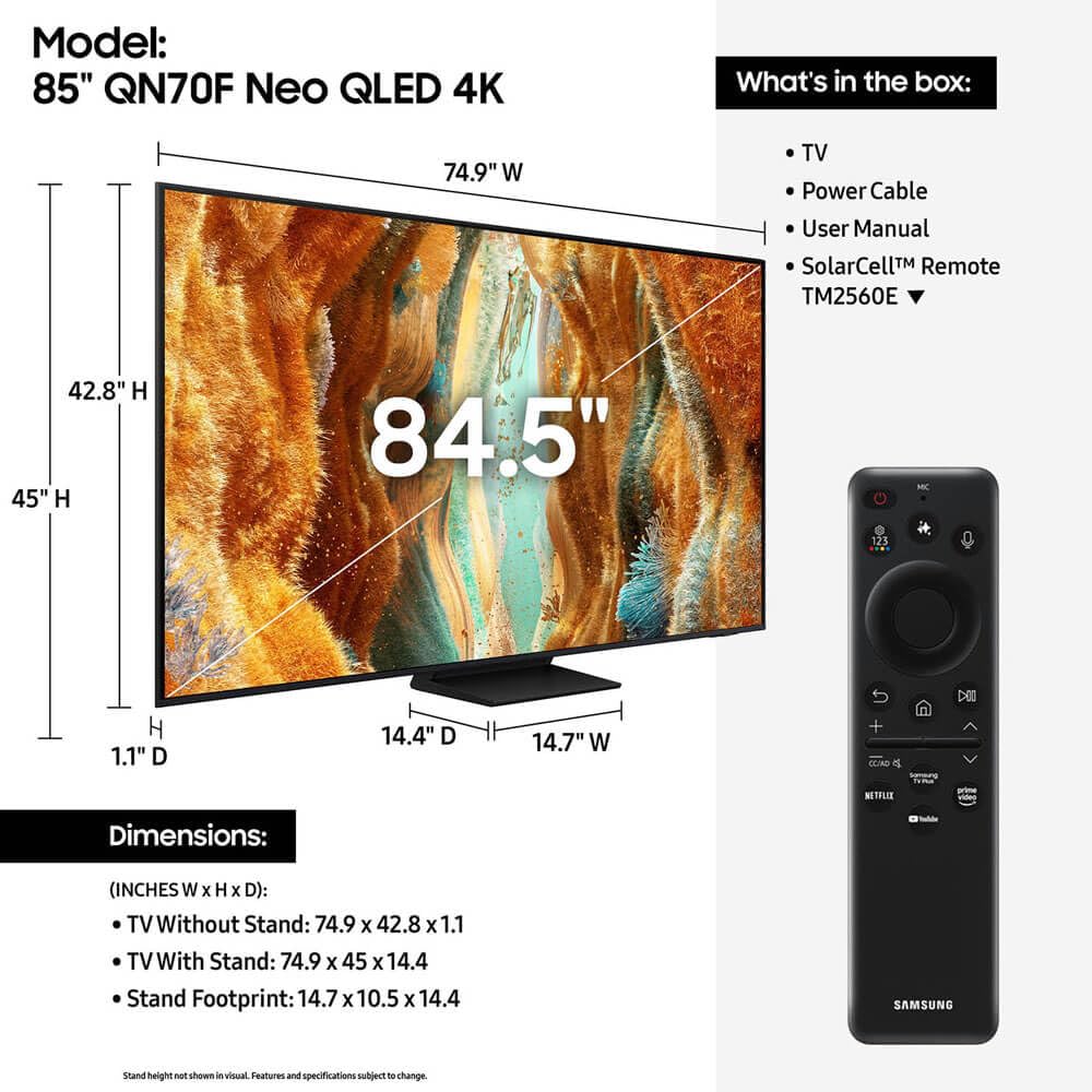 85 inch Neo QLED 4K Mini LED Smart TV K276198