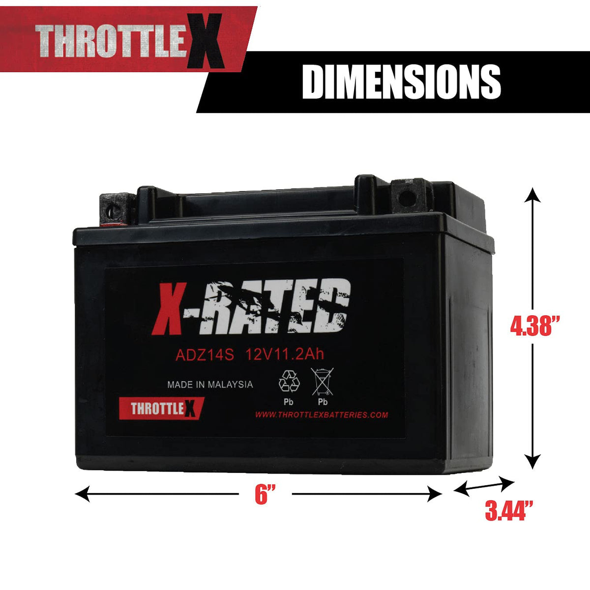 AGM Replacement Power Sport Battery V17485