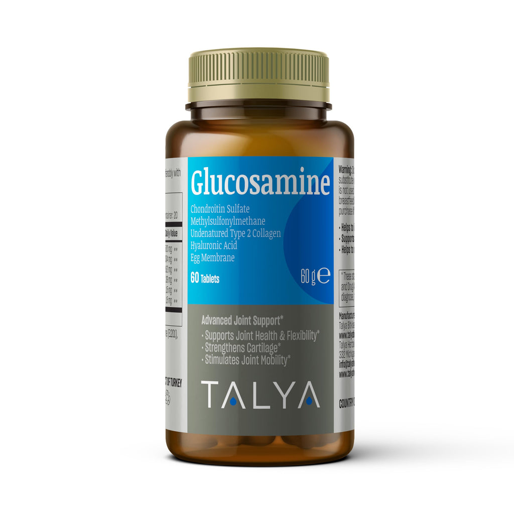 Glucosamine 1500 mg with Chondroitin MSM Collagen 60 Tablets O3058