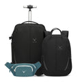 Rolling Backpack with Wheels 43L with Waist Pack X506