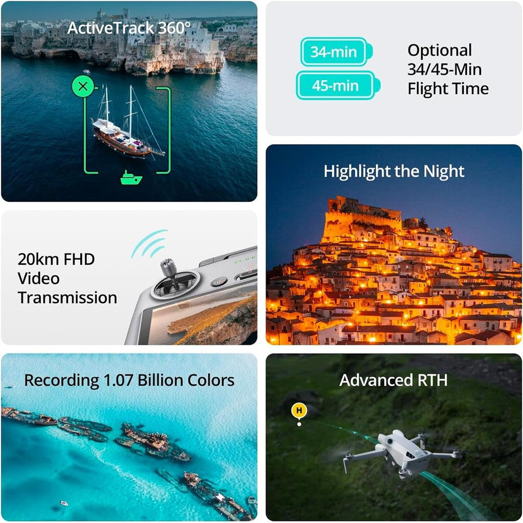 Folding Mini-Drone with 4K HDR Video Camera X42944