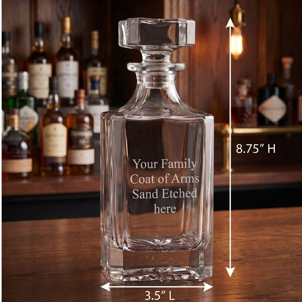 Irish Coat of Arms Whiskey Decanter 750 mL S776014