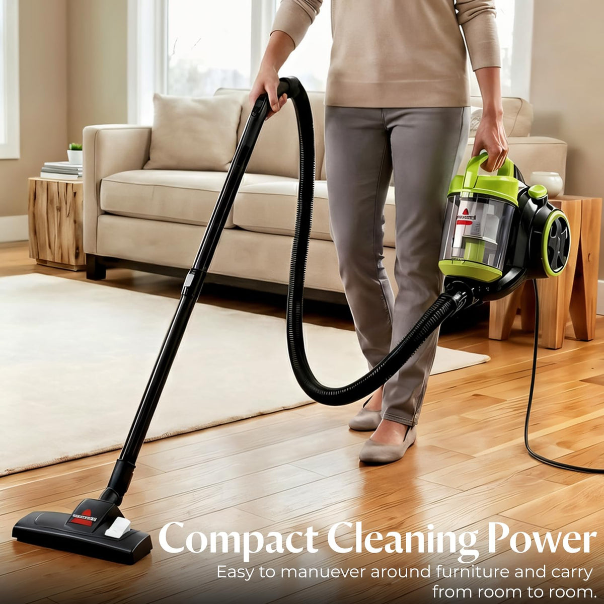 Bagless Canister Vacuum J54952