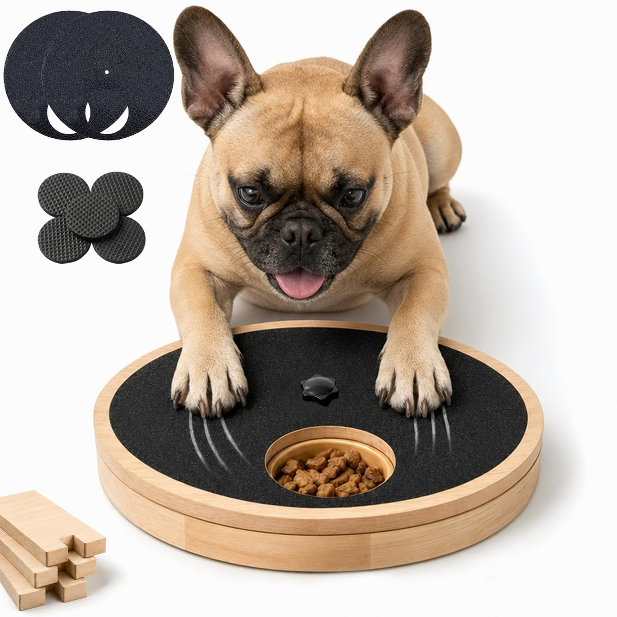 Dog Nail Scratch Board with Treat Box I77910