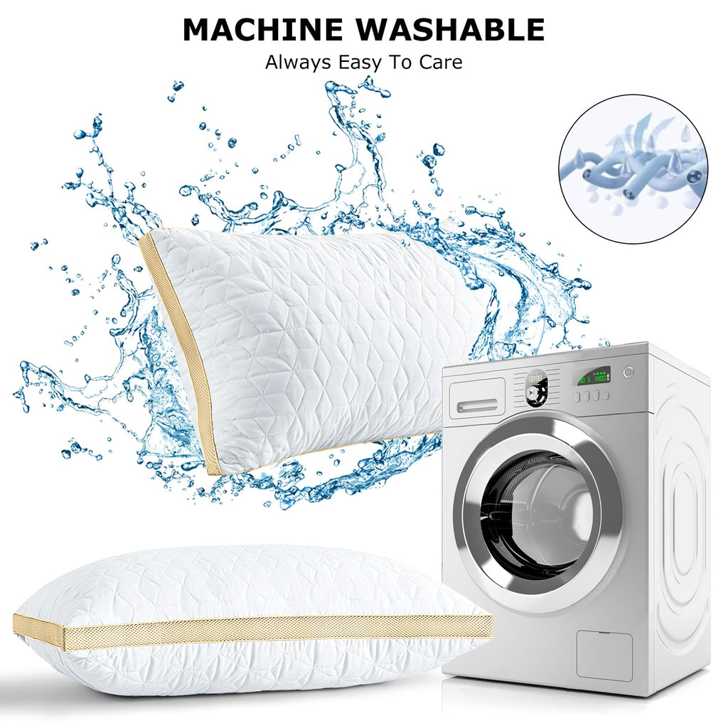 King Size Cooling Down Alternative Pillows Set of 2 M846572