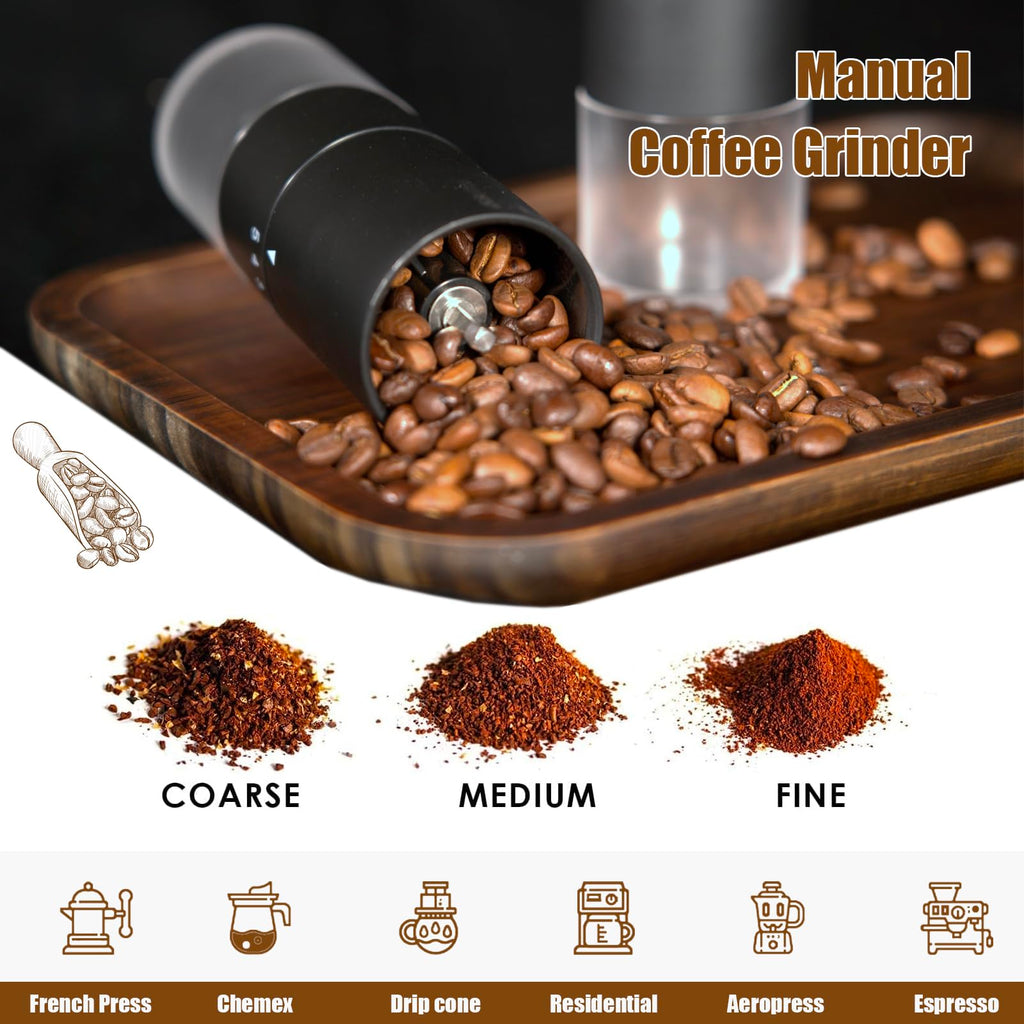 Manual Coffee Grinder with Ceramic Conical Burr M92829