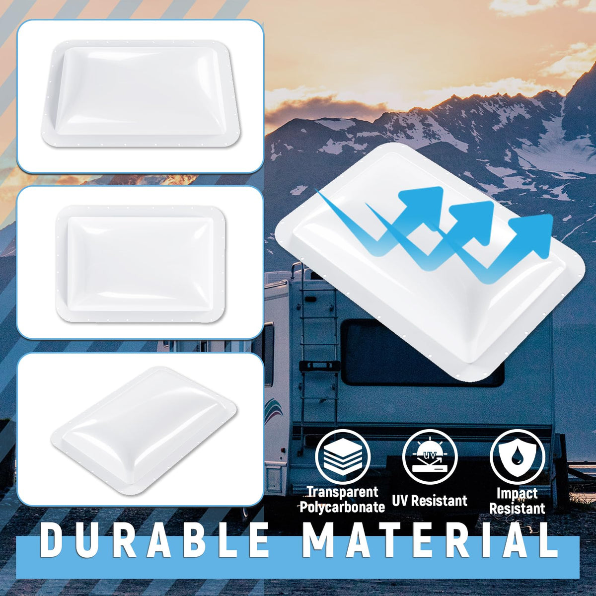 18" x 26" RV Skylight Cover S5578