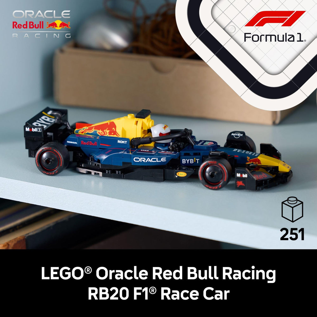 Red Bull Racing F1 Race Car Building Set D354