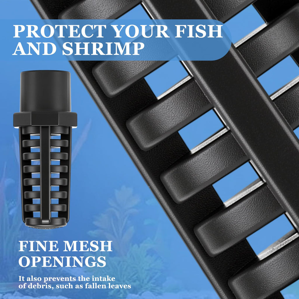1 Inch PVC Pipe Suction Screen Strainer Aquarium Filter Intake Guard V233