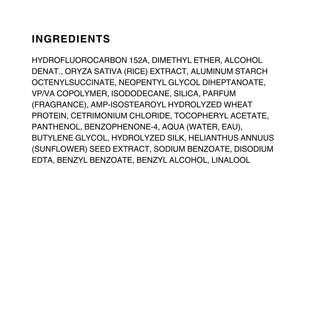Oil Absorbing Dry Shampoo Spray O466