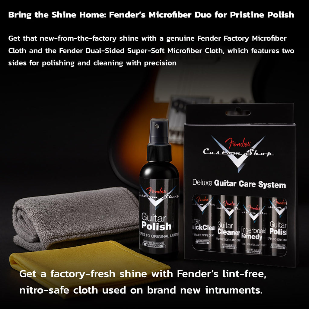 Guitar Care Kit with Microfiber Cloth T936699