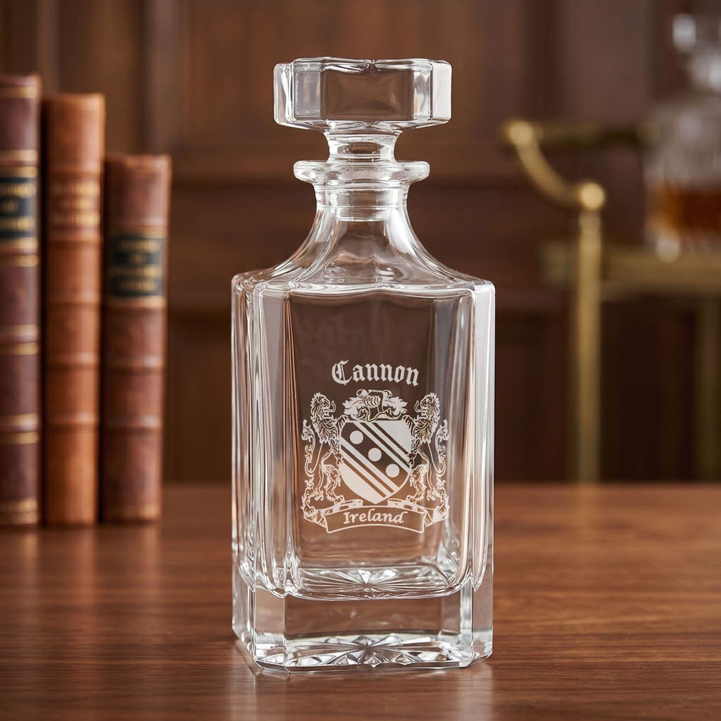 Irish Coat of Arms Whiskey Decanter 750 mL S776014