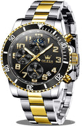 Mens Stainless Steel Waterproof Analog Watch M316