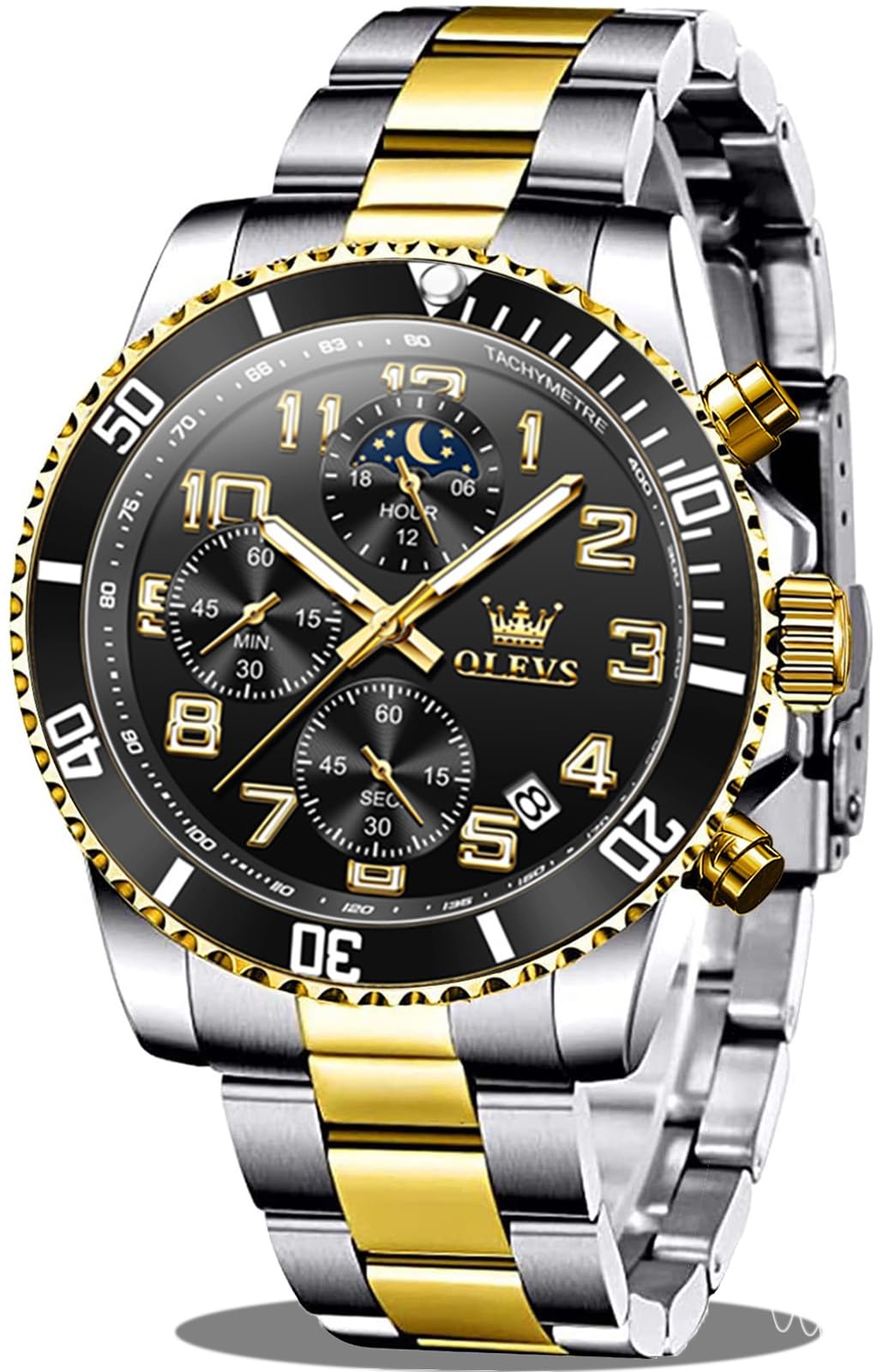 Mens Stainless Steel Waterproof Analog Watch M316