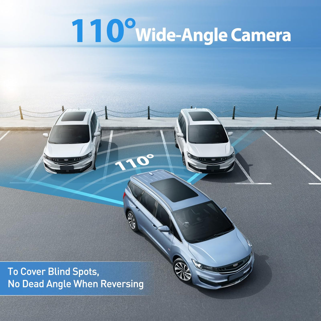 7" Solar Wireless Magnetic Backup Camera H296