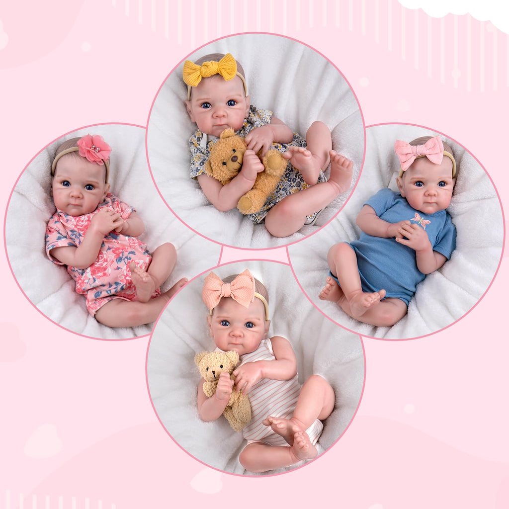 Reborn Baby Dolls with Poseable Limbs P979