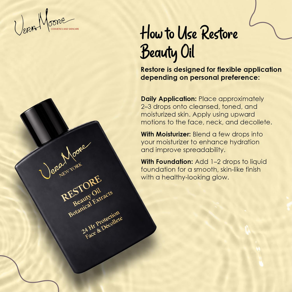 Face and Decollete Beauty Oil with Jojoba and Marula Oils, 1 oz C647491
